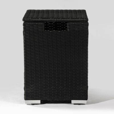 Streamdale Rattan Fire Pit Table with Tile Top