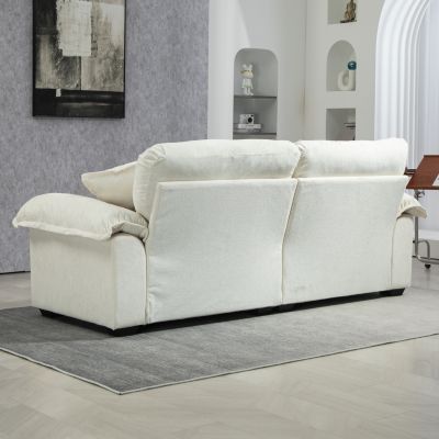 Chenille Recliner Loveseat