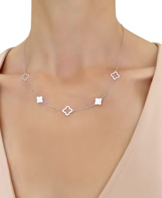 Clover Necklace in 14k Gold 