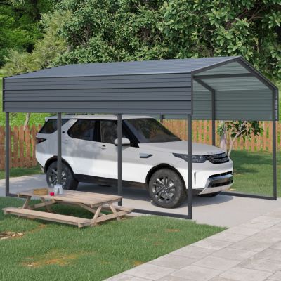Streamdale Heavy-Duty Metal Carport, 10x15ft