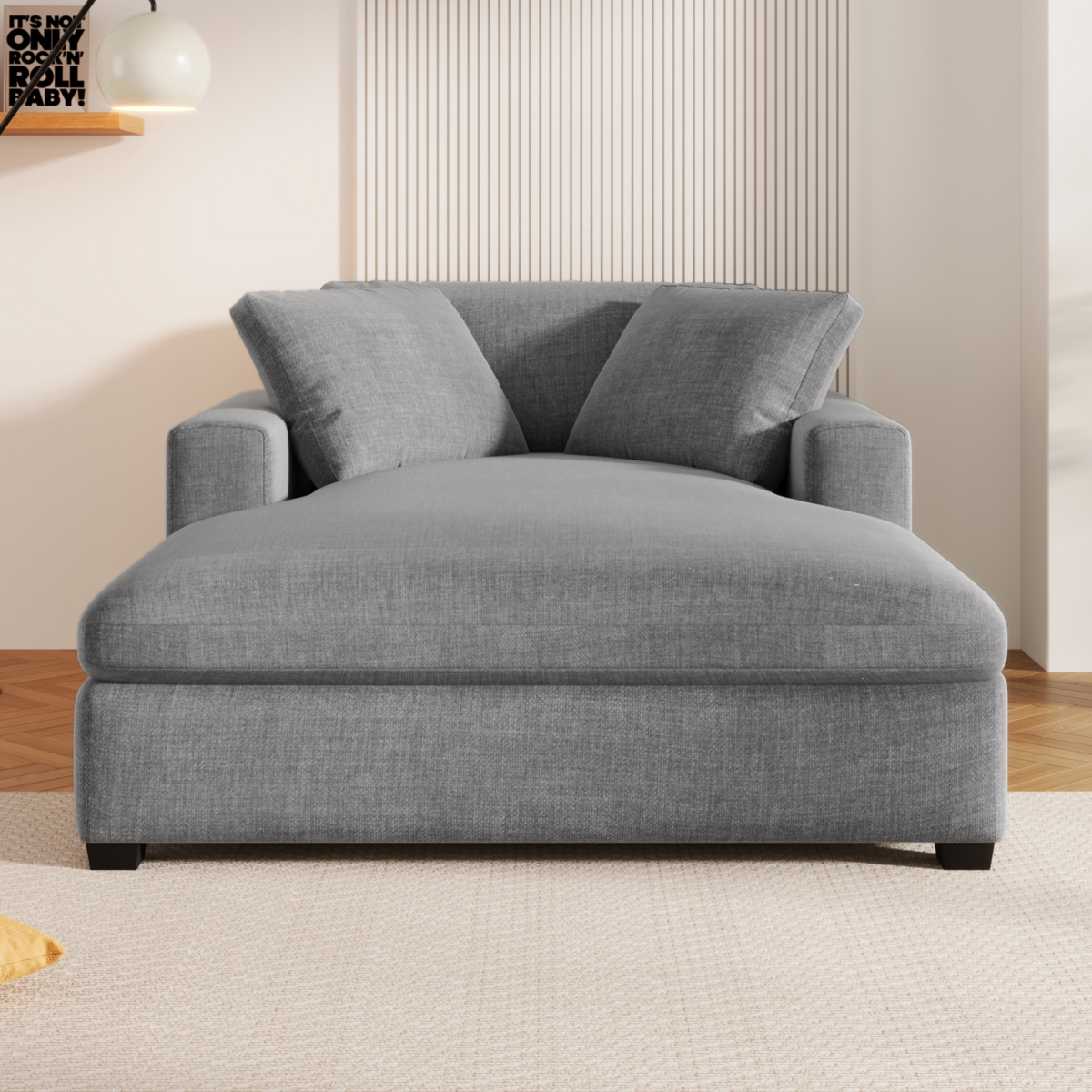 Streamdale Furniture Mirod 53.5''70.9'' Oversized Chaise