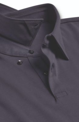 Plain Short Sleeve Jersey Polo