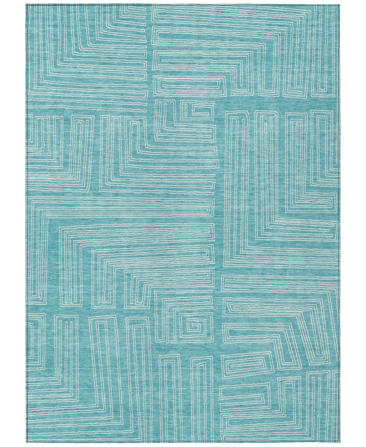 Addison Chantille Machine Washable Acn1045 2'6"x3'10" Area Rug In Turquoise