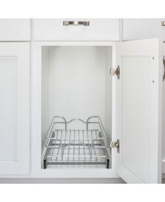 Kitchen Cabinet Pullout Shelf Organizer, 12 x 20 In, 5WB1-1220CR-1