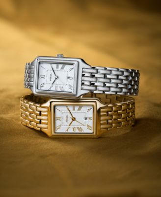 Women's Raquel Gold-Tone Stainless Steel Bracelet Watch, 23mm