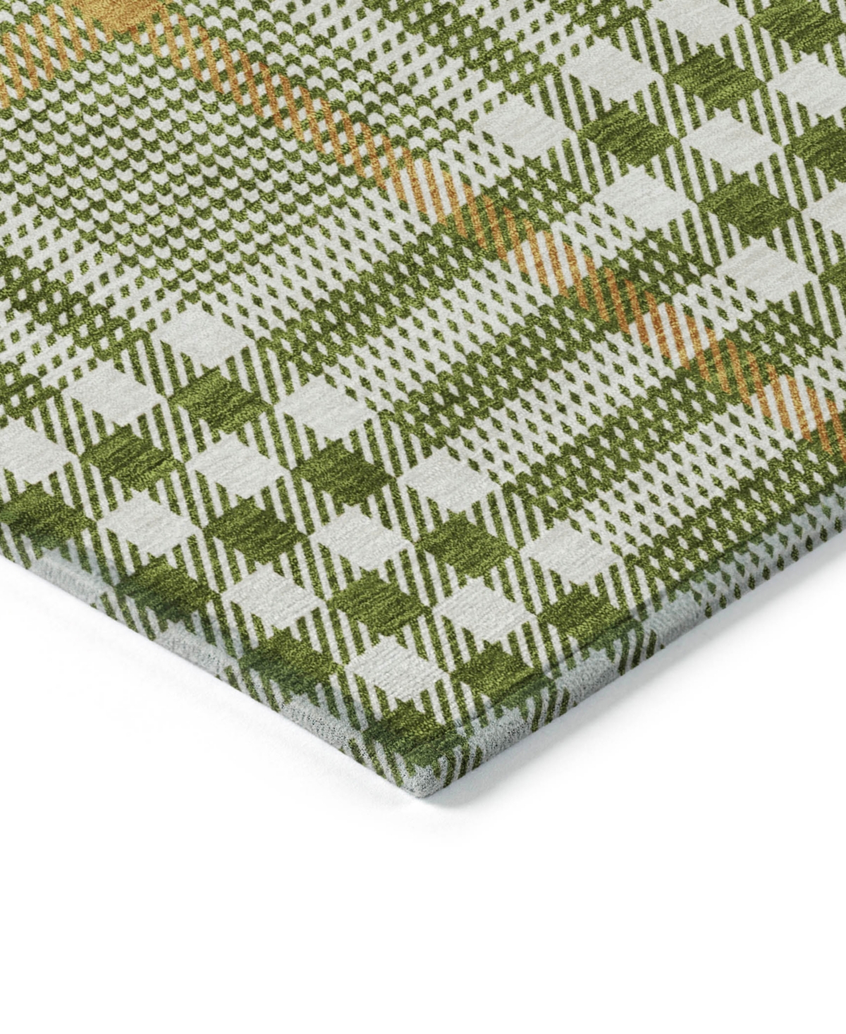 Addison Chantille Mahine Washable Acn1054 8'x10' Area Rug In Olive