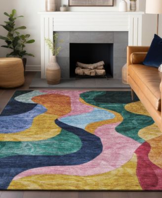 Addison Chantille Machine Washable Acn1120 Rug Collection In Multi