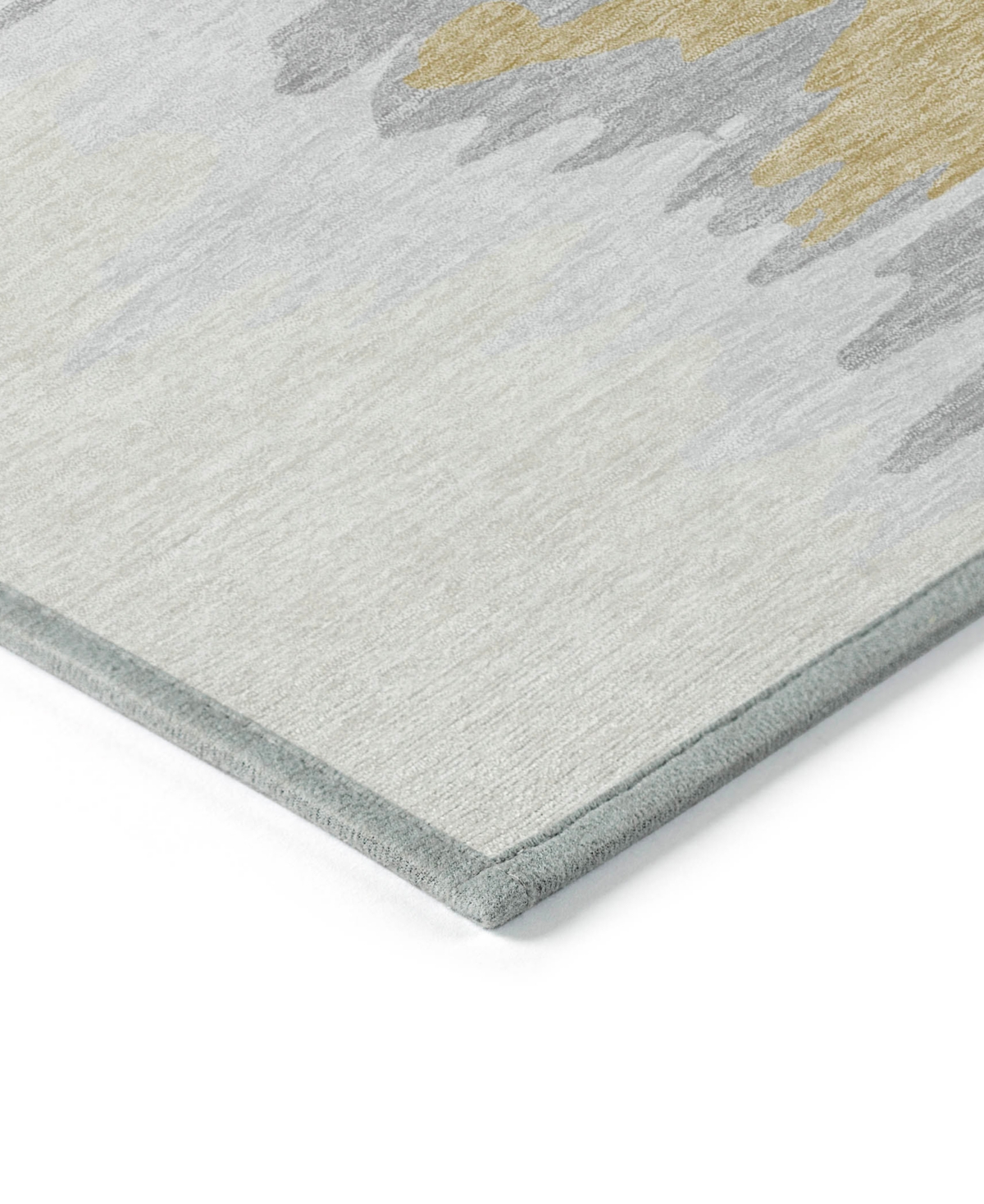 Addison Chantille Mahine Washable Acn1050 8'x10' Area Rug In Gray