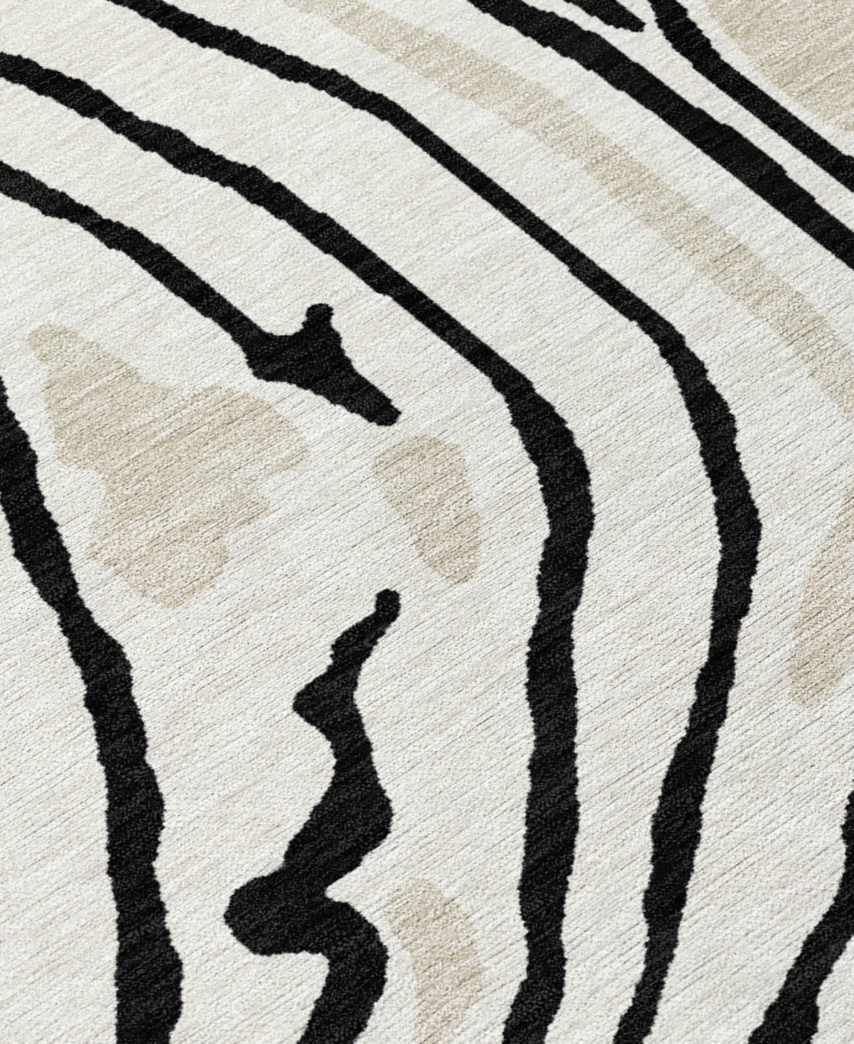 Addison Chantille Mahine Washable Acn1051 5'x7'6 Area Rug In Black