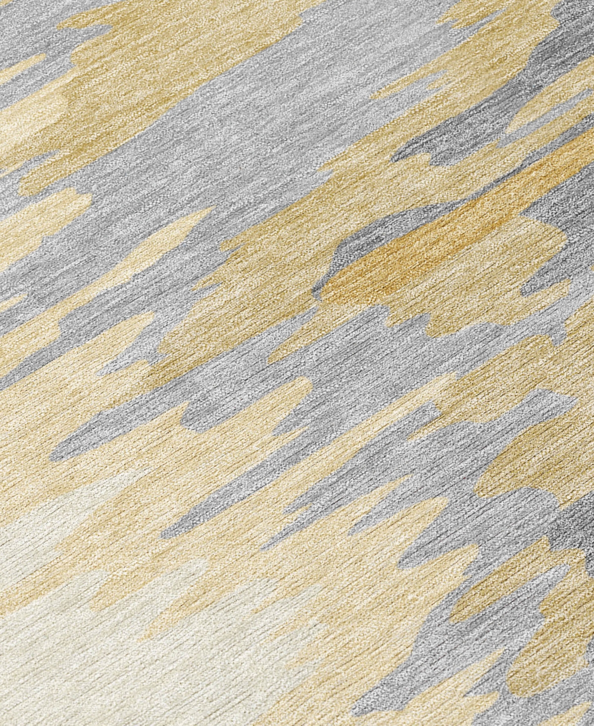 Addison Chantille Mahine Washable Acn1050 3'x5' Area Rug In Gold