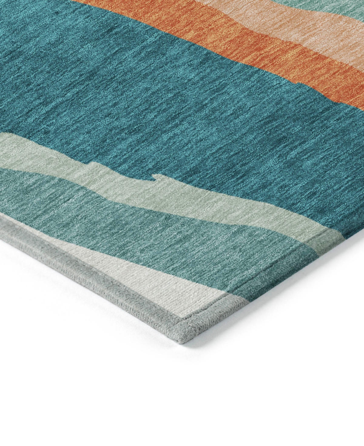 Addison Chantille Mahine Washable Acn1047 2'6"x3'10" Area Rug In Teal