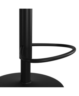 Set of 4 Adjustable Swivel Bar Stools with High Backrest, Easy Assembly for Kitchen Island and Home Bar