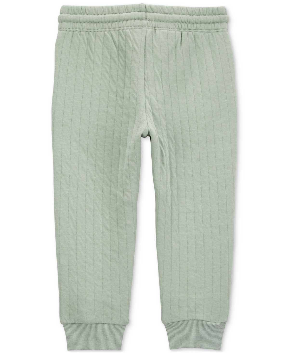 Carter's Toddler Boys Pull-on Quilted Joggers In Green