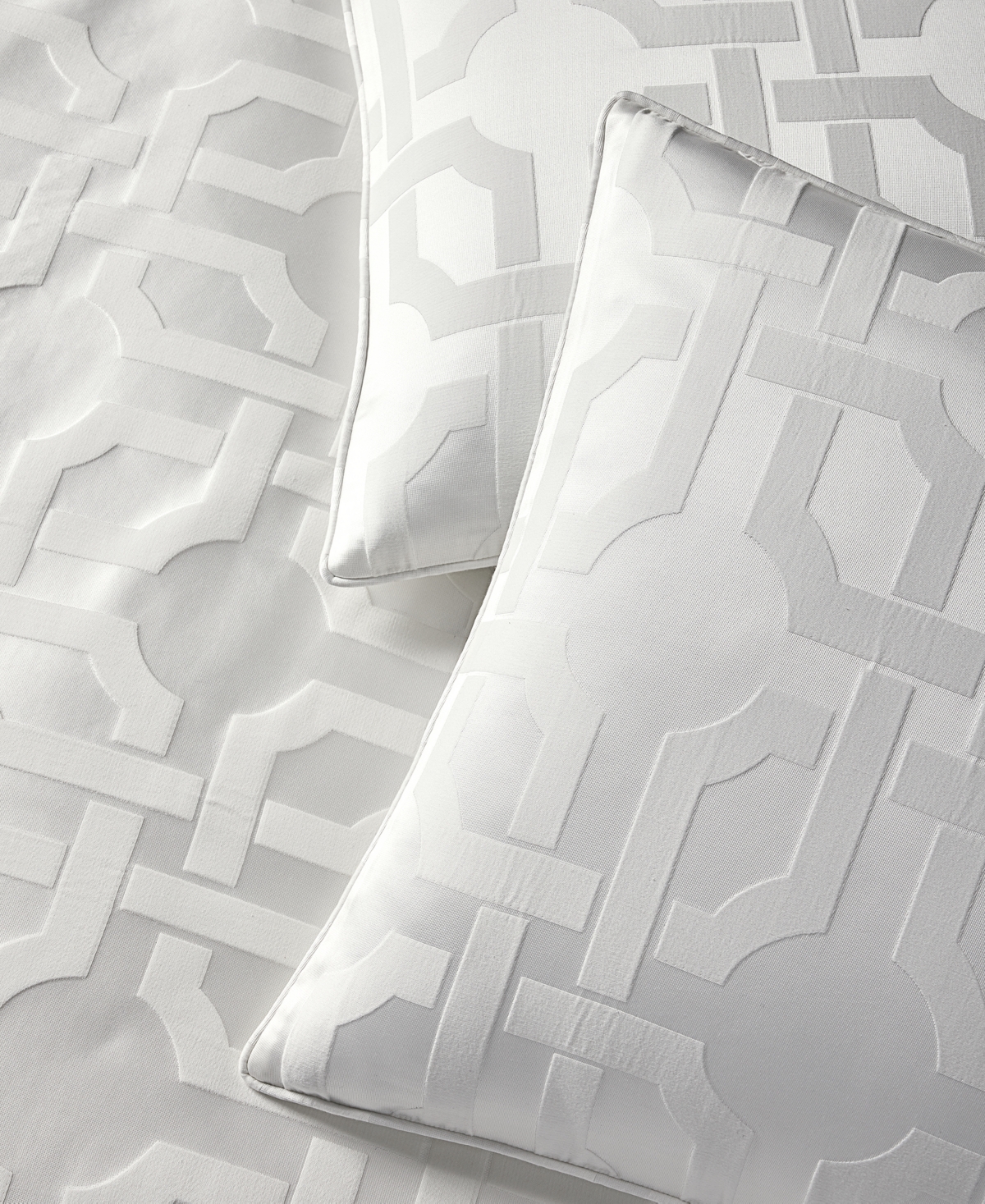 HOTEL COLLECTION INTERLACE DUVET COVER SET, KING, EXCLUSIVELY AT MACY'S 