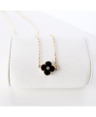 Black Clover Necklace