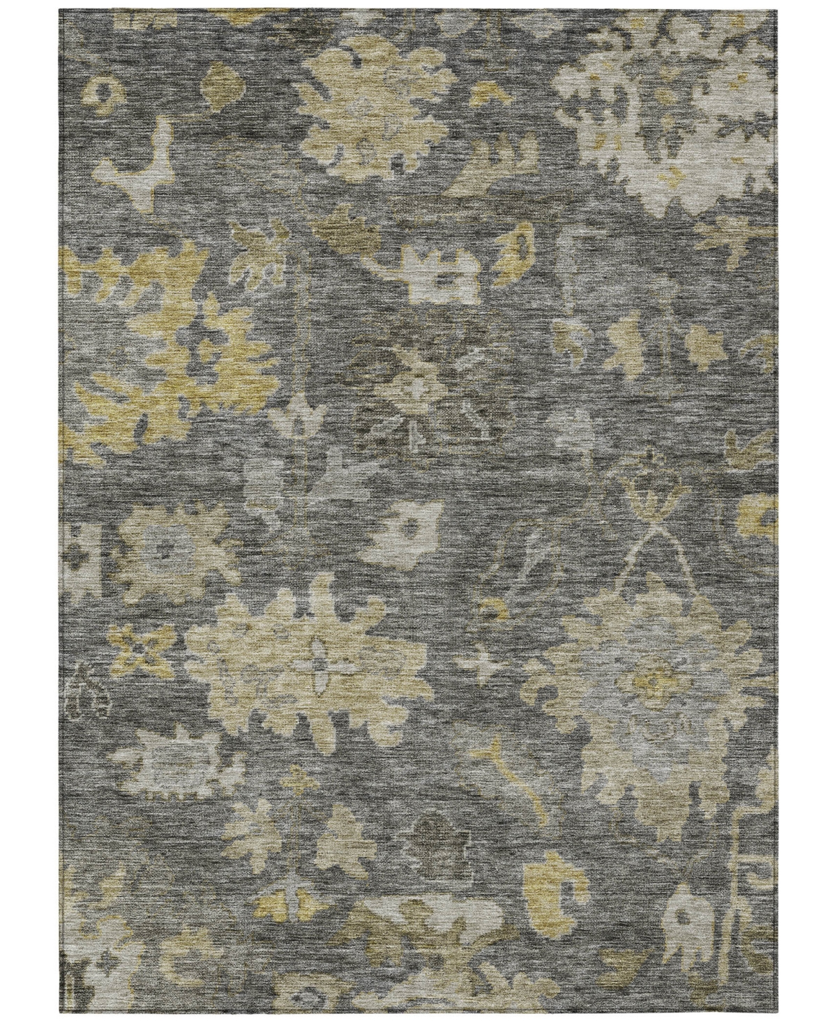 Addison Chantille Machine Washable Acn1108 8'x10' Area Rug In Gray