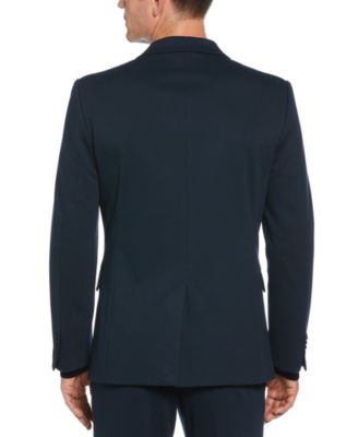 Perry Ellis Мужской приталенный трикотажный однотонный пиджак Perry Ellis 45090₽