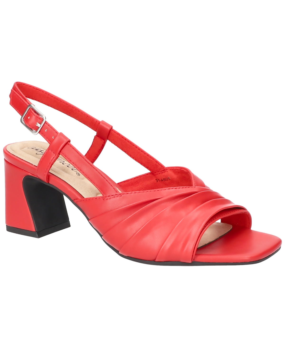 EASY STREET WOMEN'S LUCIE SQUARE TOE SANDALS 