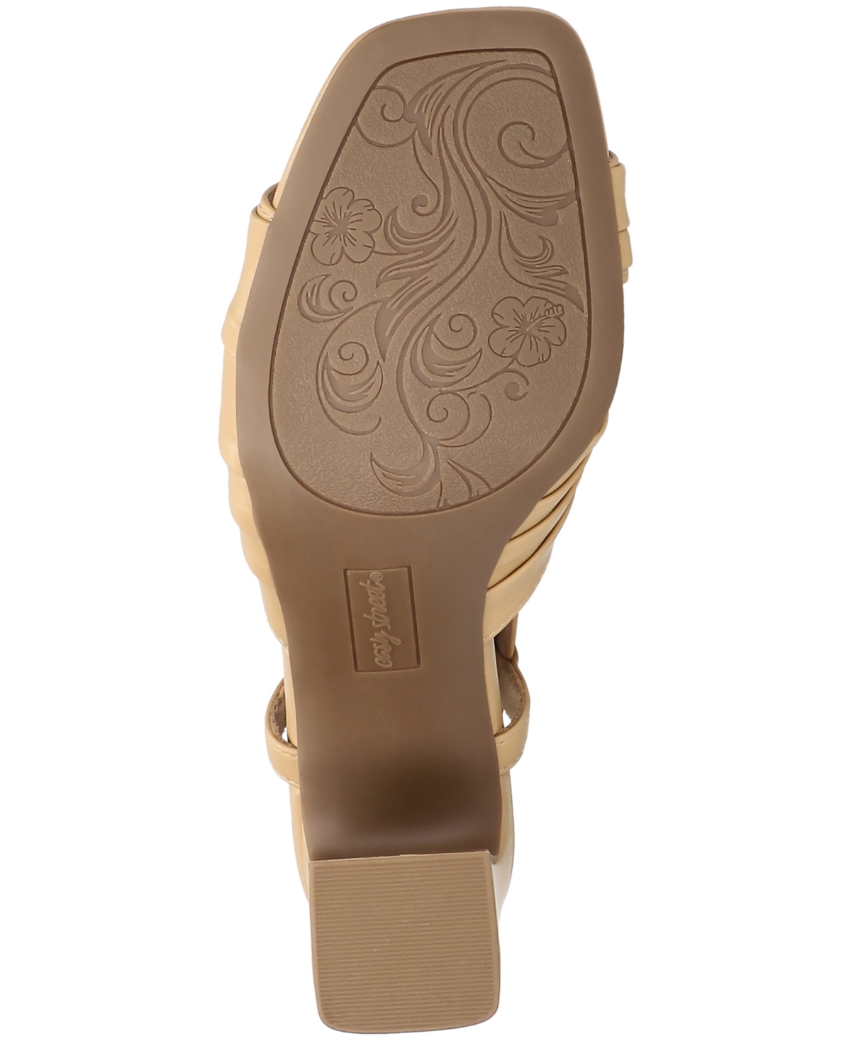 EASY STREET WOMEN'S LUCIE SQUARE TOE SANDALS 