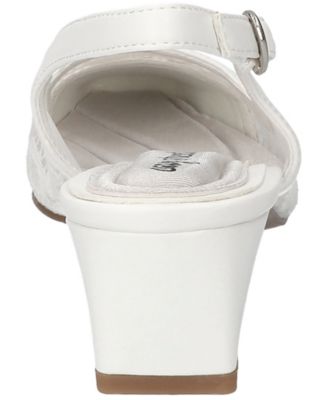 Women's Fortune Square Toe Slingback Pumps