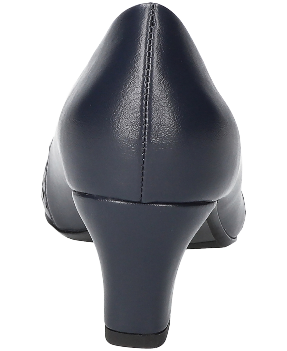 Shop Easy Street Women's Neva Comfort Dress Heel Pumps In Navy