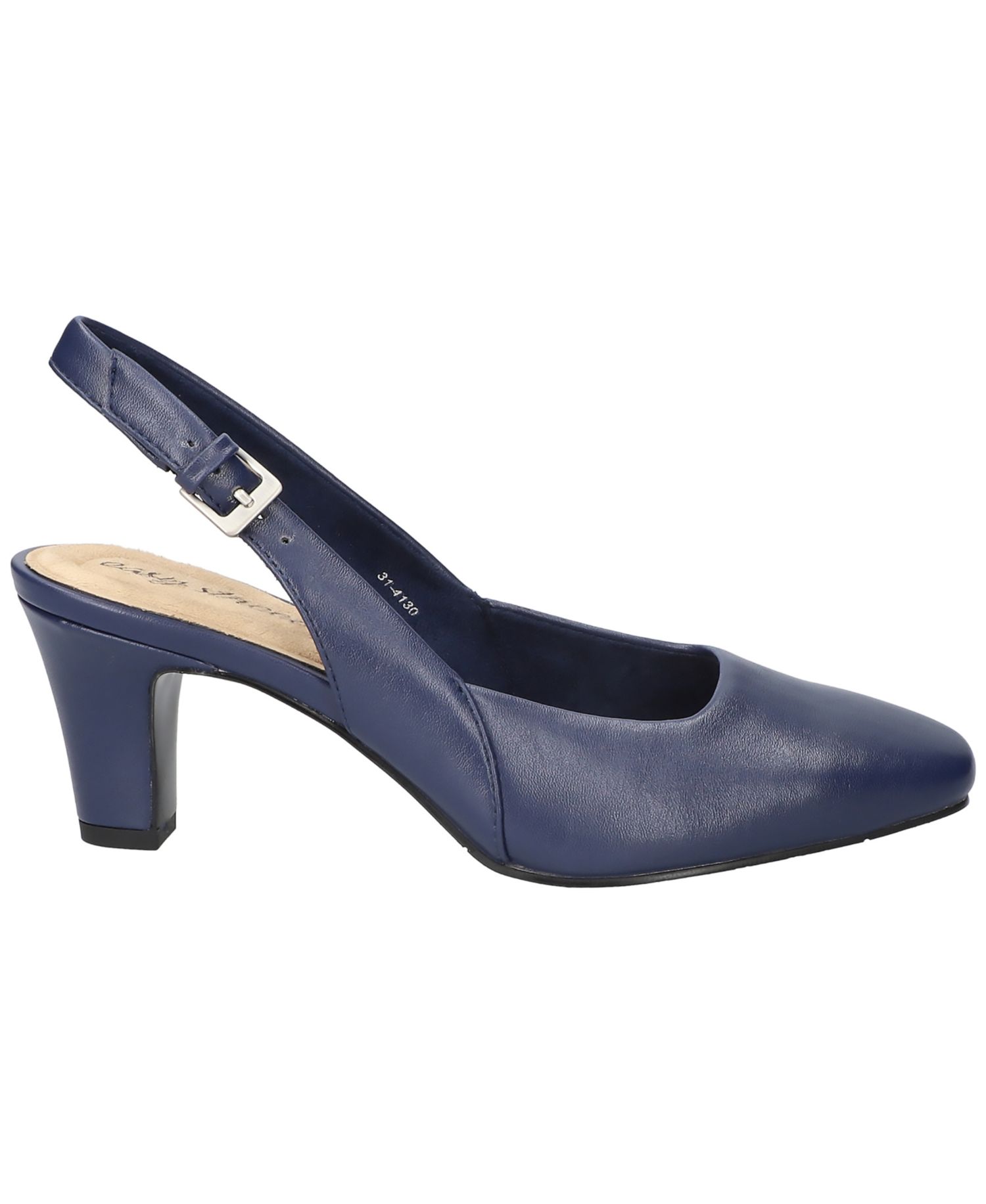 Ritsa Square Toe Slingback Pumps