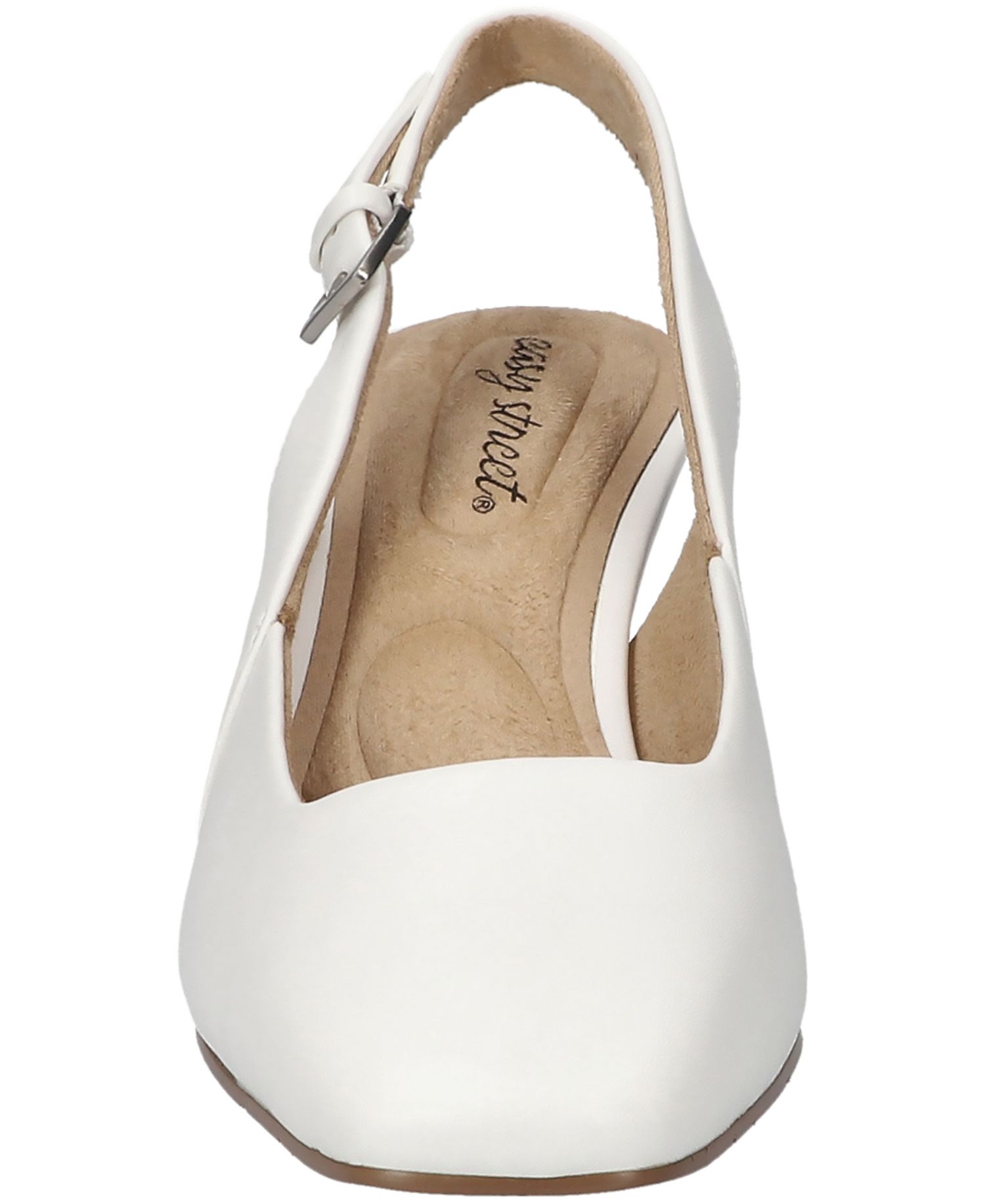Ritsa Square Toe Slingback Pumps