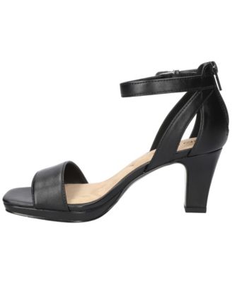 Ro Square Toe Heeled Sandals