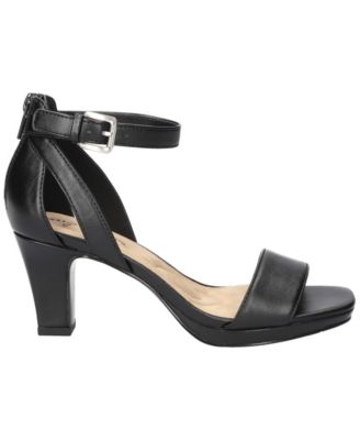 Ro Square Toe Heeled Sandals