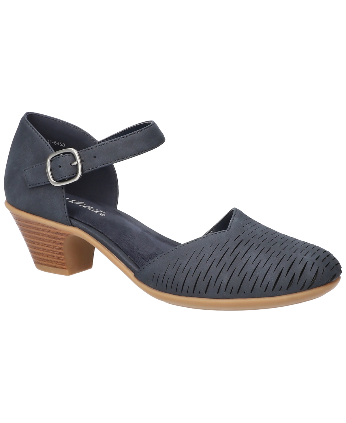 EASY STREET WOMEN'S JUSTINA BLOCK HEEL SANDALS 