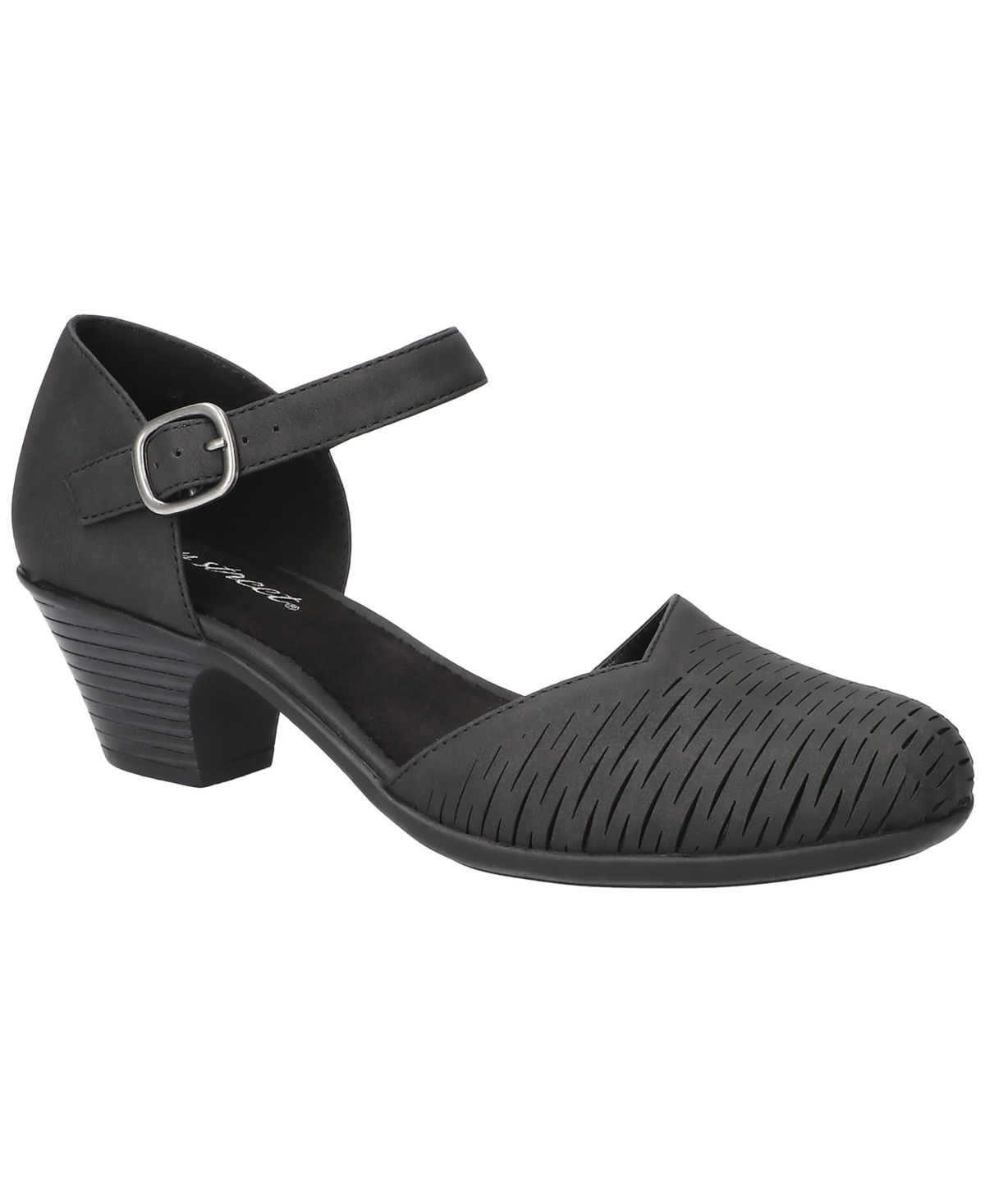 EASY STREET WOMEN'S JUSTINA BLOCK HEEL SANDALS 