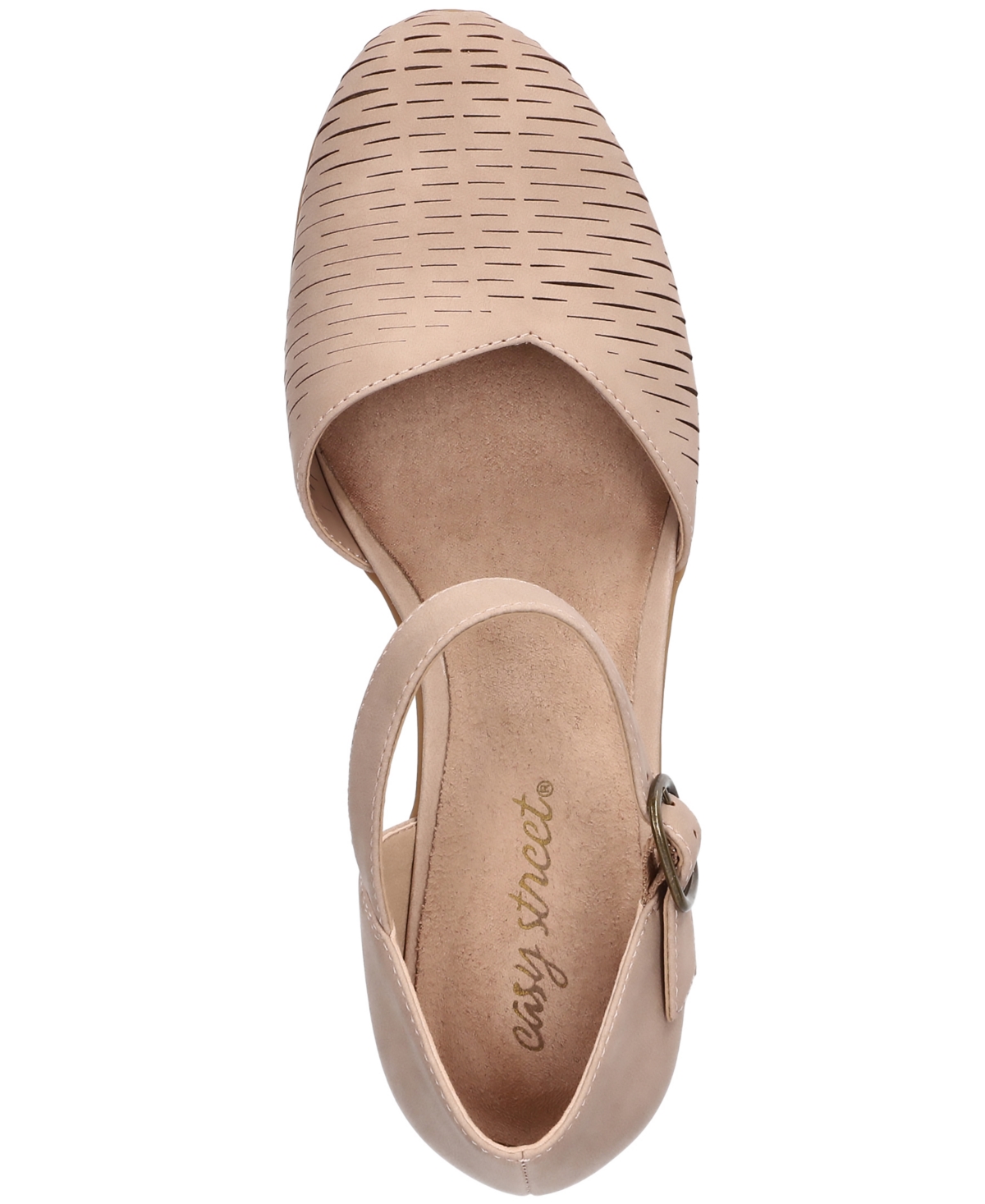 EASY STREET WOMEN'S JUSTINA BLOCK HEEL SANDALS 
