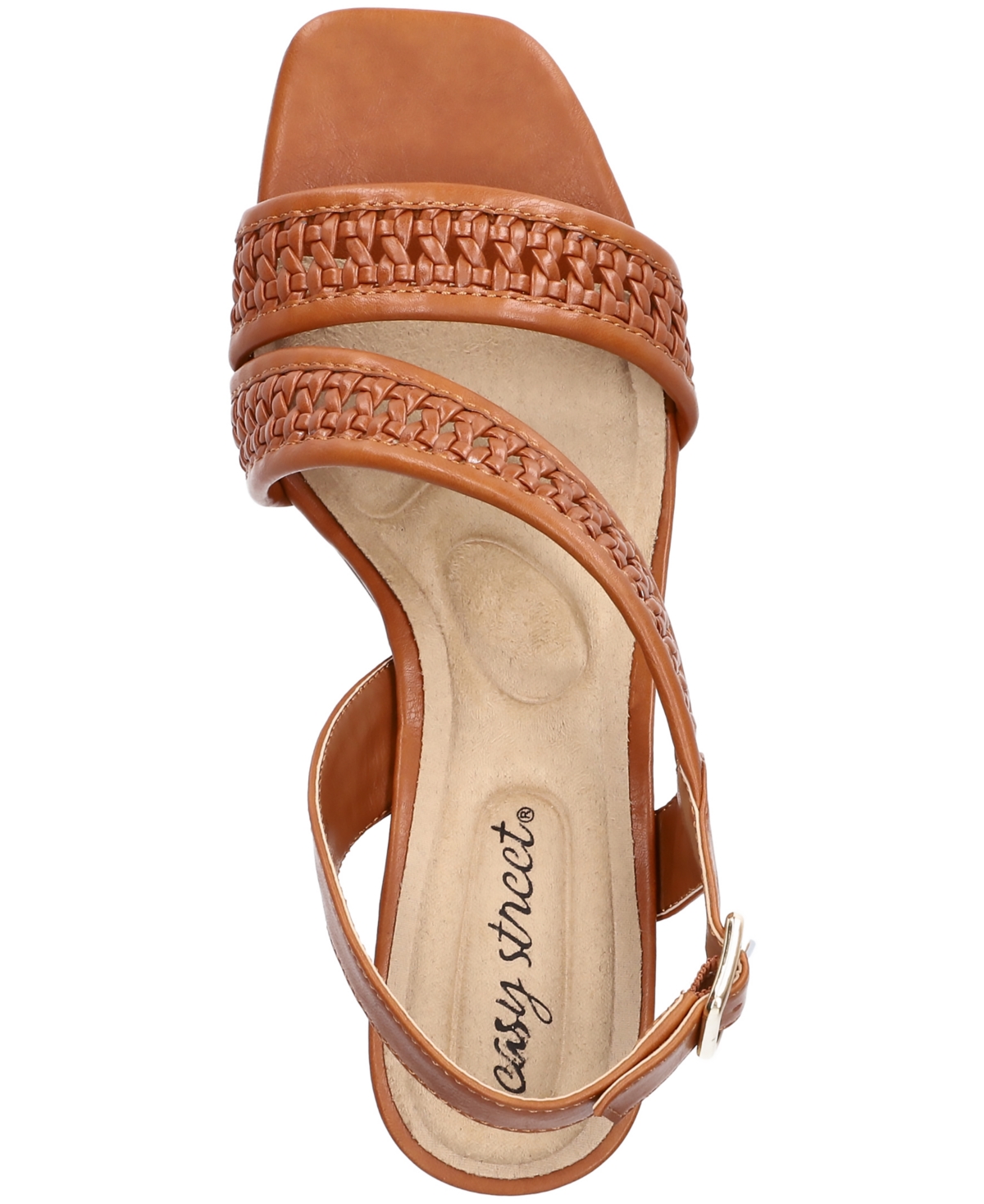 EASY STREET WOMEN'S ROWAN SQUARE TOE SANDALS 