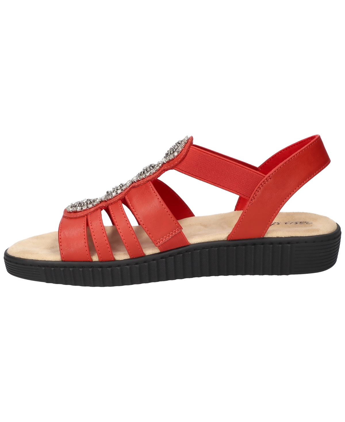 EASY STREET WOMEN'S SAMIRA SLIP-ON PLATFORM SANDALS 