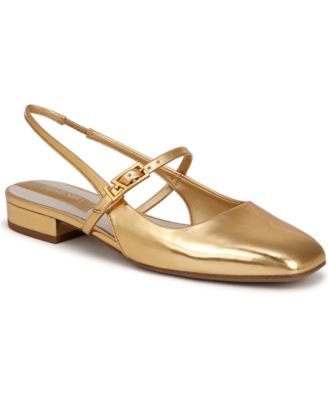 Franco Sarto - Destin Square Toe Mary Jane Slingback Flats