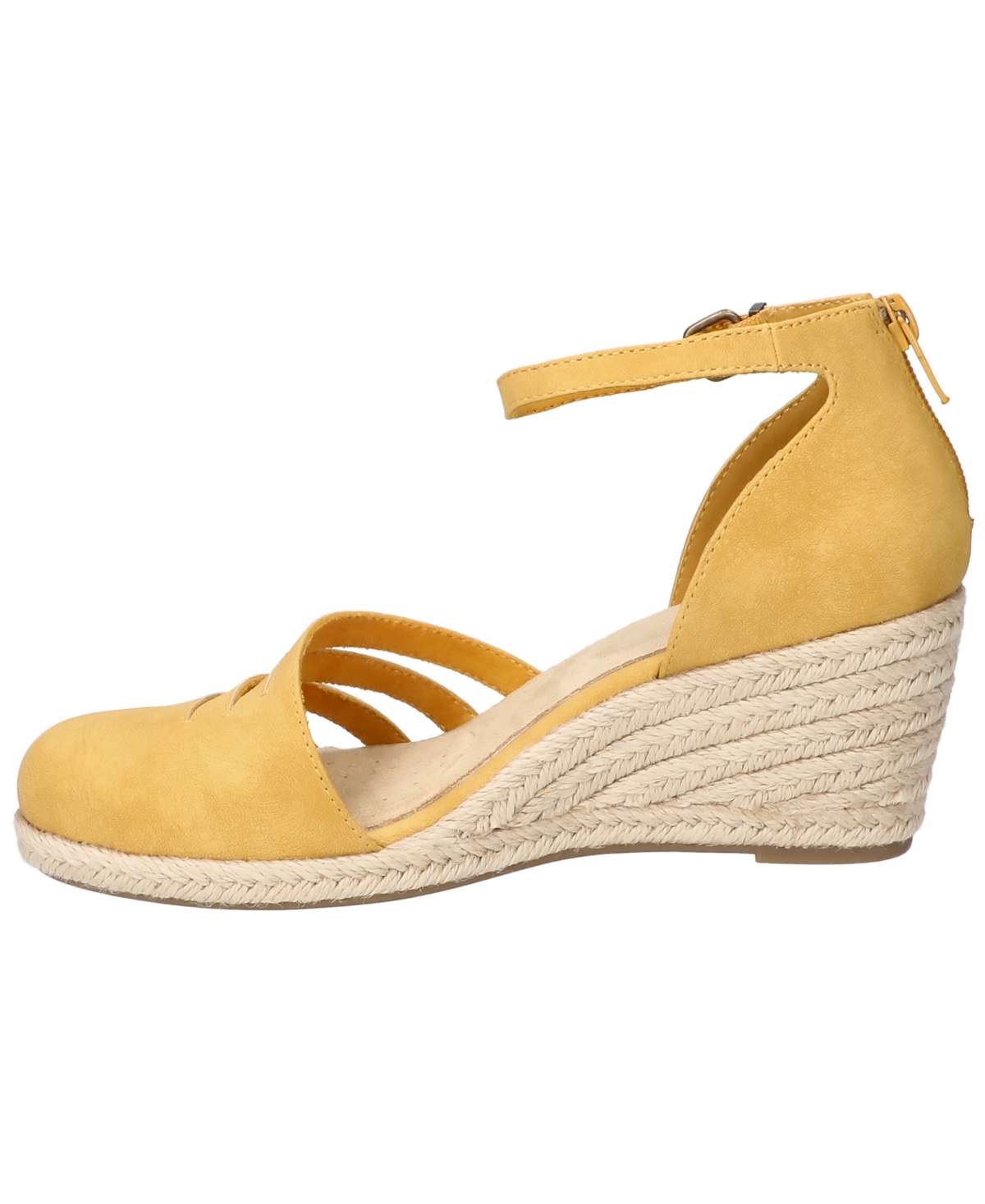 EASY STREET WOMEN'S DAYTONA ESPADRILLE WEDGE SANDALS 