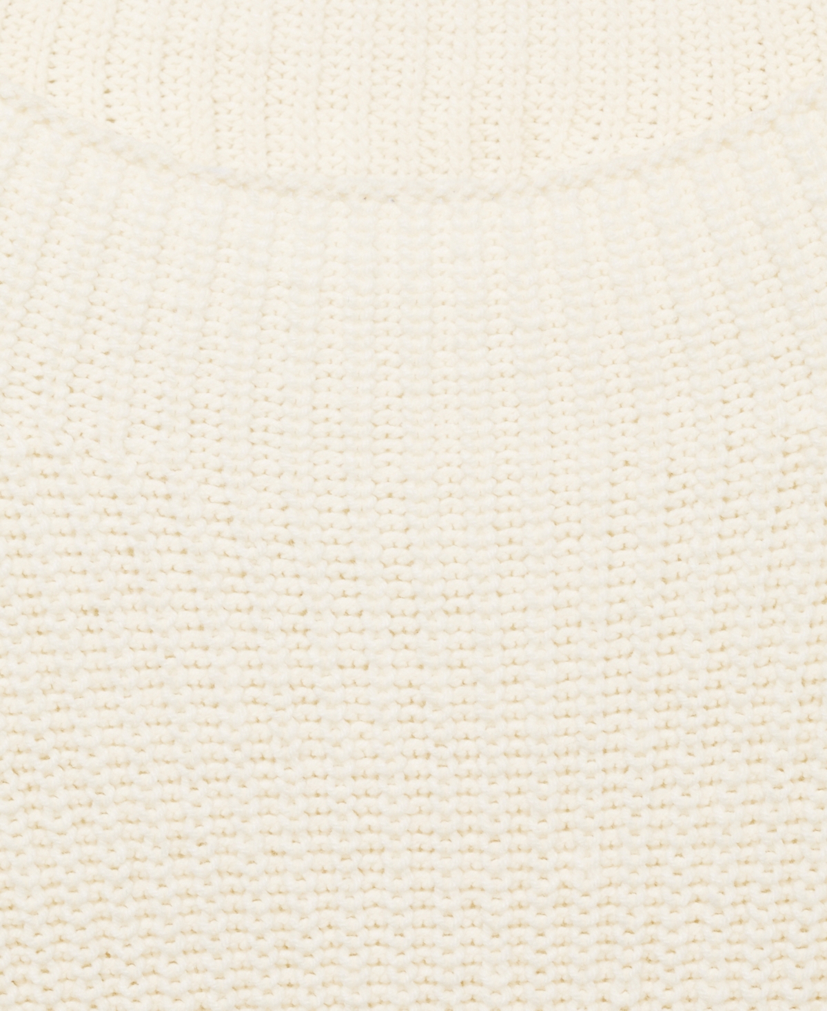 Mango Finely Knit Crewneck Sweater In Off White
