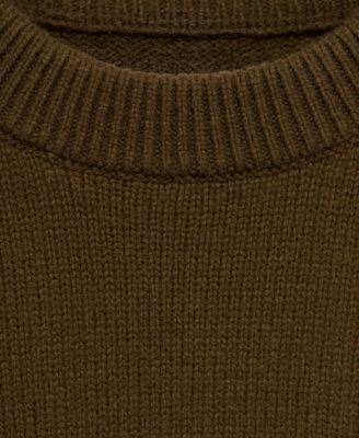 Men's Wool-Blend Knit Sweater