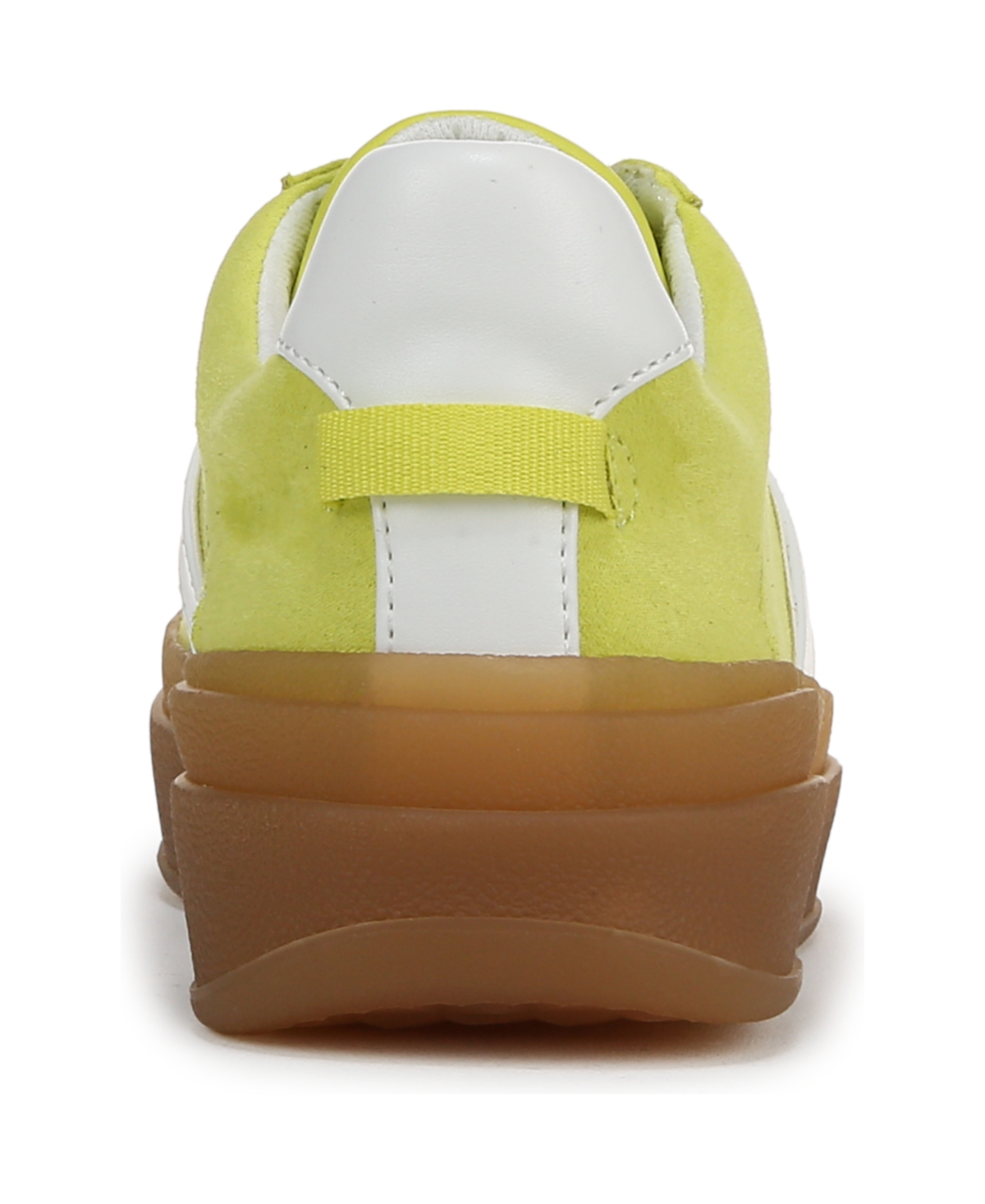 Franco Sarto Women's Vinto Lace Up Platform Sneakers In Lime Green Fabric