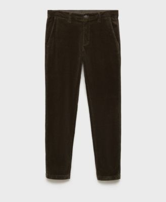 Men's Slim-Fit Corduroy Pants