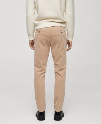 Men's Slim-Fit Corduroy Pants