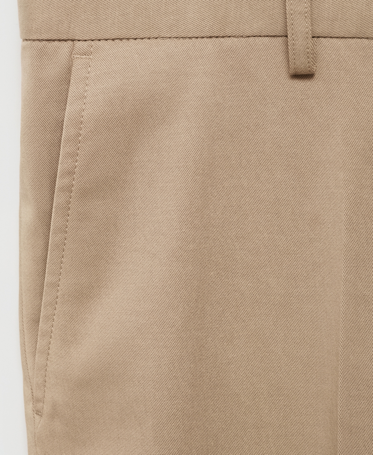 Mango Men's Regular-Fit Cotton Pants