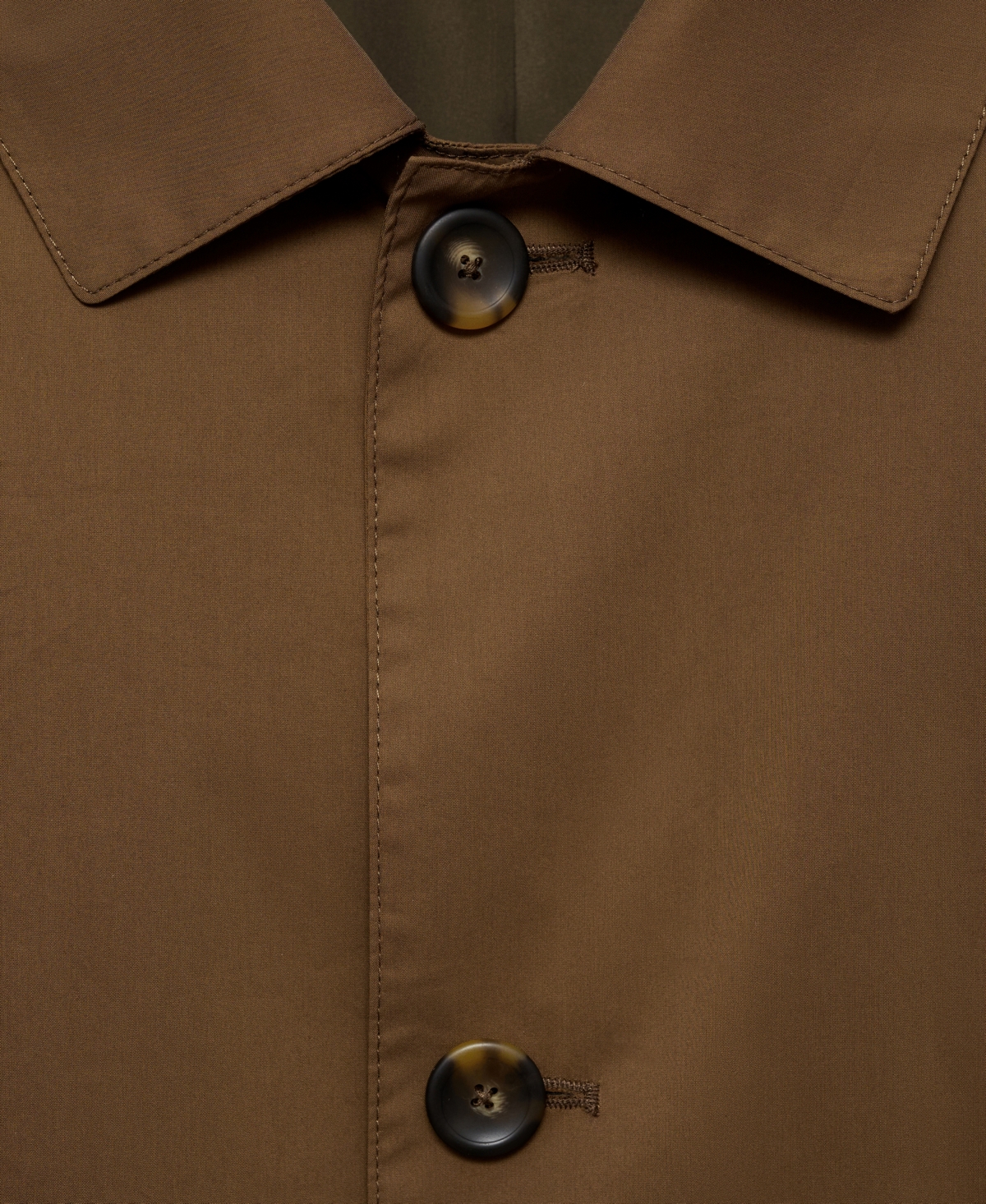 Mango Men's Classic Water-Repellent Trench Coat