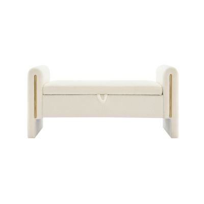 Teddy Bed Bench with Storage and Arms