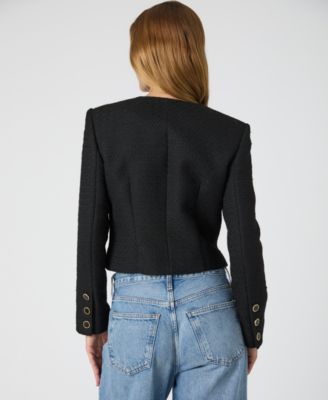 Women's Structured Button-Front Jacket