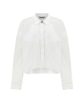 Women's Oversized Button-Up Shirt