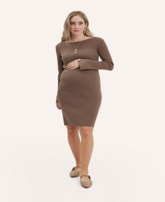 Maternity Hudson Nursing Long Sleeve Dress