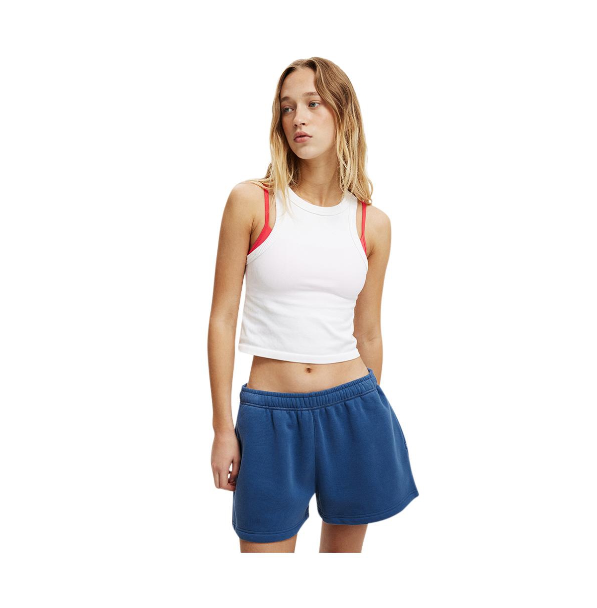 Cotton On Women's Plush Essential Gym Short