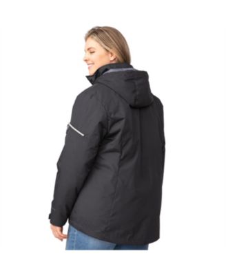 Women's Plus Size Back of Bell 3-in-1 Systems Jacket