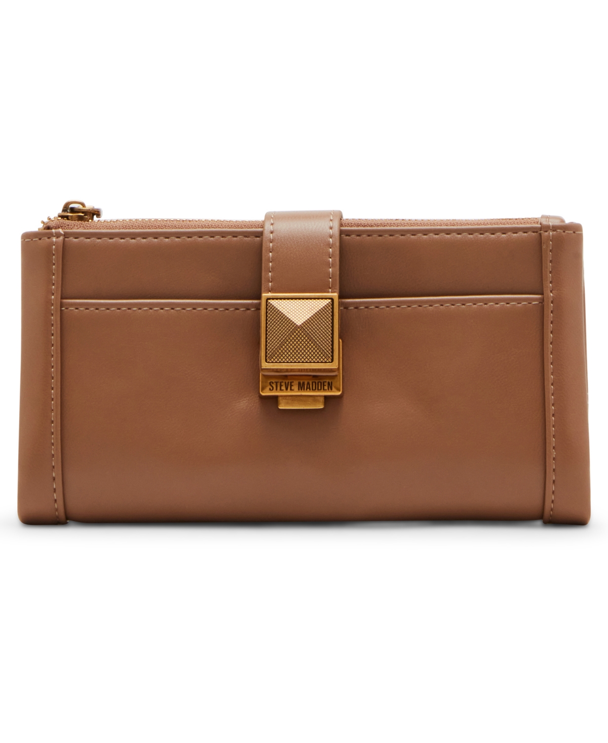 Steve Madden Cindee Mini Bifold Wallet In Cognac | ModeSens